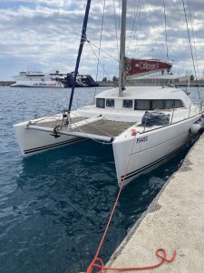 exterior, Lagoon 380, catamaran for sale