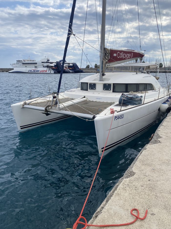 exterior, Lagoon 380, catamaran for sale