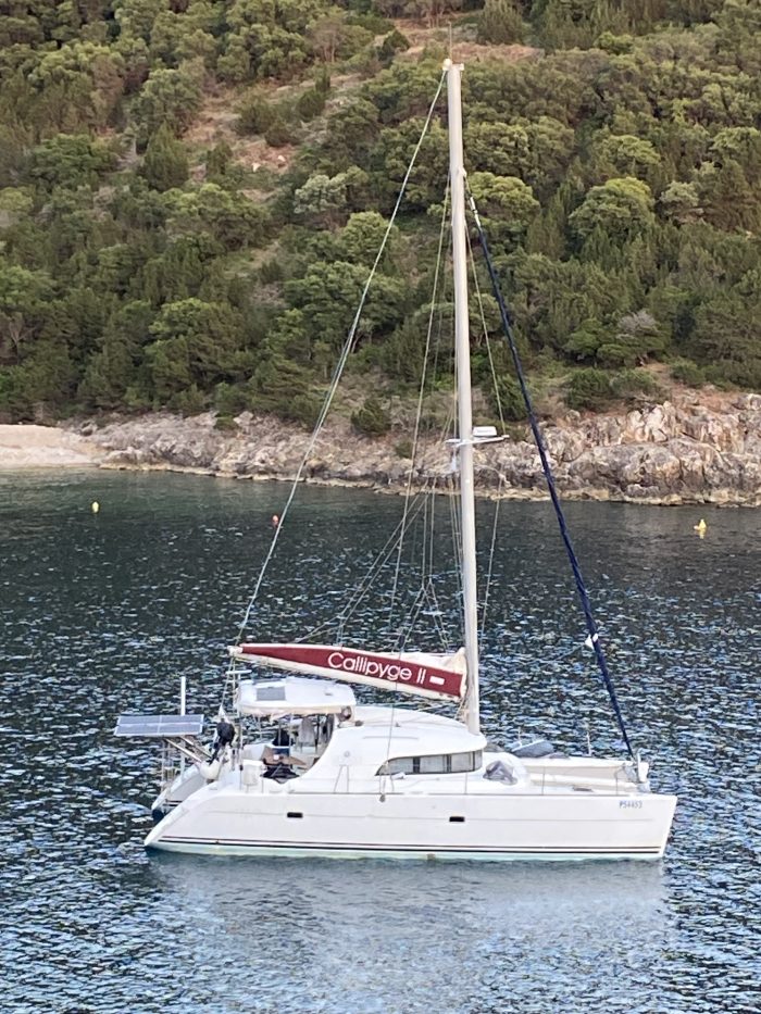 exterior, Lagoon 380, catamaran for sale
