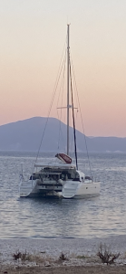 underway, Lagoon 380, catamaran for sale