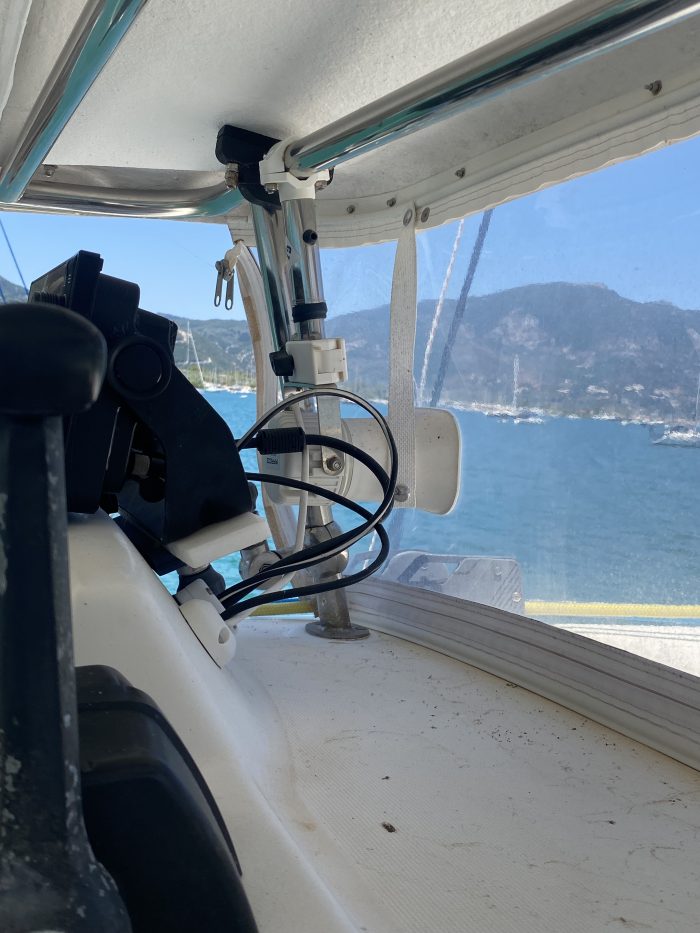 helm, Lagoon 380, catamaran for sale