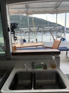 salon, Lagoon 380, catamaran for sale