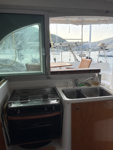 interior, Lagoon 380, catamaran for sale