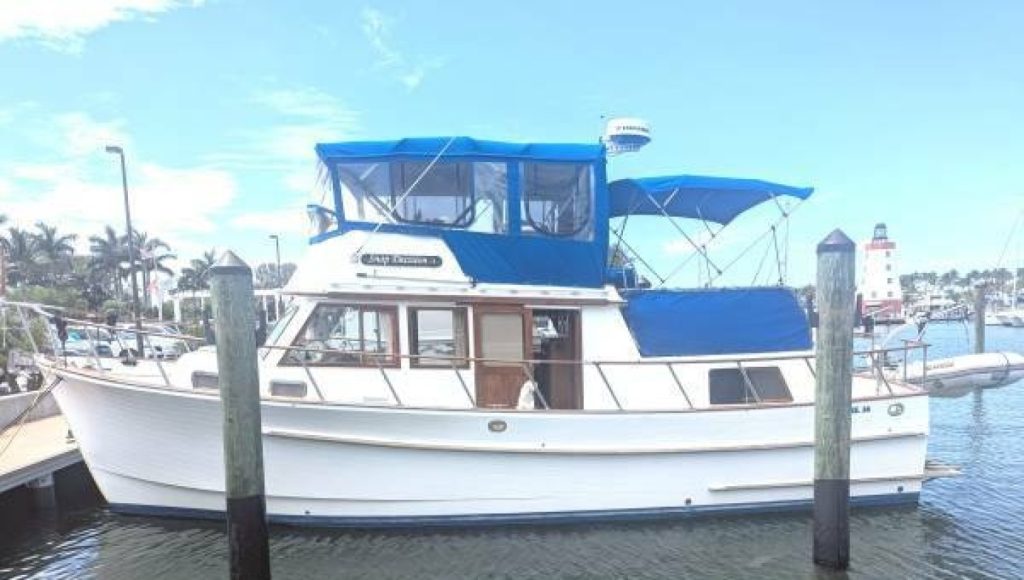 Monk 36 Double Cabin, trawler for sale