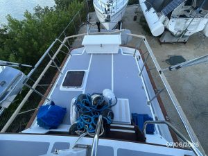 deck, Monk 36, trawler for sale