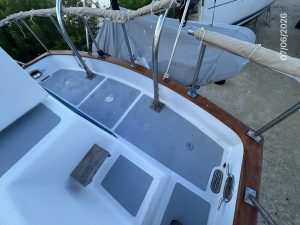 deck, Monk 36, trawler for sale