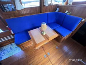 salon, Monk 36, trawler for sale
