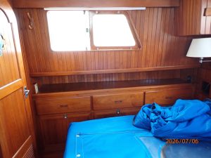 interior, Monk 36, trawler for sale