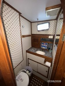 interior, Monk 36, trawler for sale