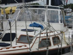 deck, Irwin, sailboat for sale