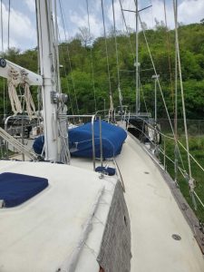 deck, Irwin, sailboat for sale