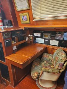 navigation station, Irwin, sailboat for sale