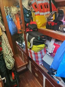 interior, Irwin, sailboat for sale