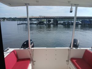 cockpit, Great Harbour TT35, trawler for sale