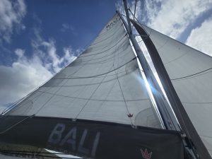underway, Bali 40 Catspace, catamaran for sale