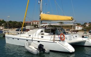 exterior, Alex Simonis, catamaran for sale