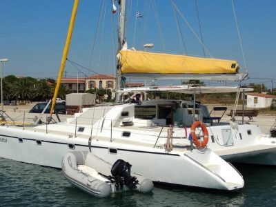Parlay 40, Alex Simonis, catamaran for sale