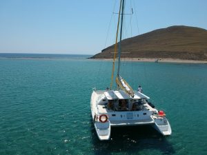 exterior, Alex Simonis, catamaran for sale