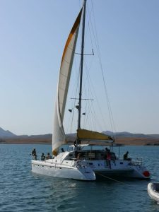 underway, Alex Simonis, catamaran for sale