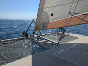 deck, Alex Simonis, catamaran for sale