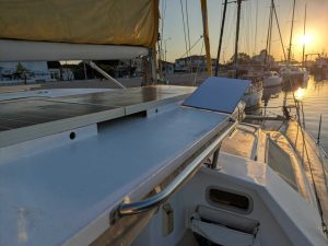 deck, Alex Simonis, catamaran for sale