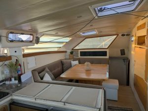 salon, Alex Simonis, catamaran for sale