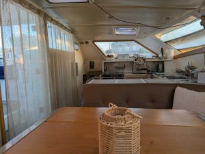 salon, Alex Simonis, catamaran for sale