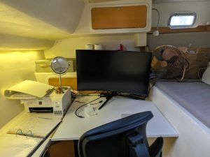 interior, Alex Simonis, catamaran for sale