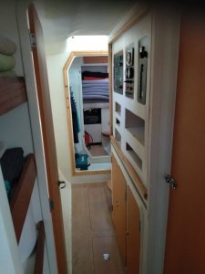 interior, Alex Simonis, catamaran for sale