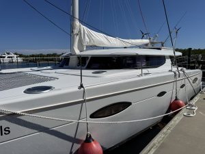 exterior, FP 48 Salina, catamaran for sale