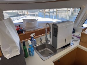 deck, FP 48 Salina, catamaran for sale