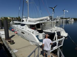 exterior, FP 48 Salina, catamaran for sale