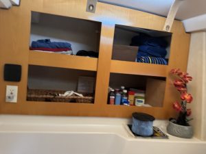 bed, FP 48 Salina, catamaran for sale