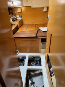 interior, FP 48 Salina, catamaran for sale