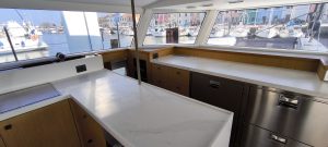 salon, SwissCat 55, catamaran for sale