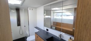 bath, SwissCat 55, catamaran for sale