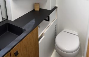 bath, SwissCat 55, catamaran for sale