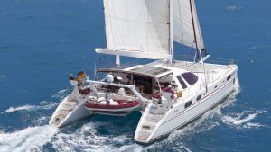 underway, Catana 582, catamaran for sale