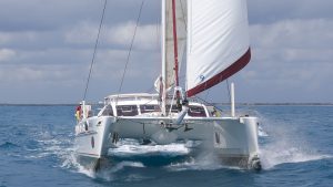 underway, Catana 582, catamaran for sale