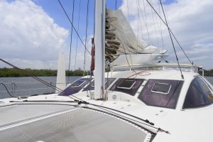 deck, Catana 582, catamaran for sale