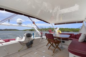 helm, Catana 582, catamaran for sale