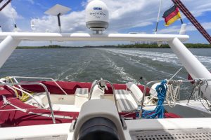 helm, Catana 582, catamaran for sale
