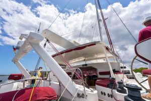 deck, Catana 582, catamaran for sale