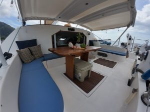 cockpit, Catana 471, catamaran for sale