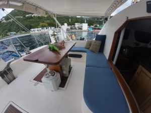 cockpit, Catana 471, catamaran for sale