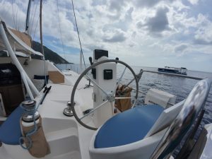helm, Catana 471, catamaran for sale