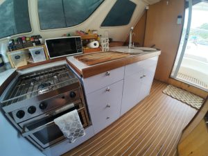 interior, Catana 471, catamaran for sale