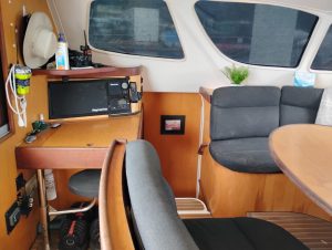 navigation station, Catana 471, catamaran for sale