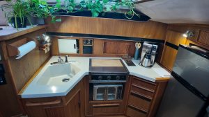 interior, Sea Ray, trawler for sale
