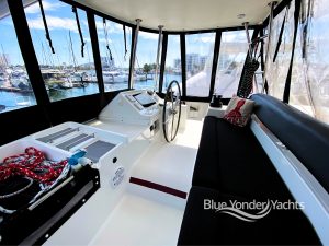 helm, Lagoon 450, catamaran for sale